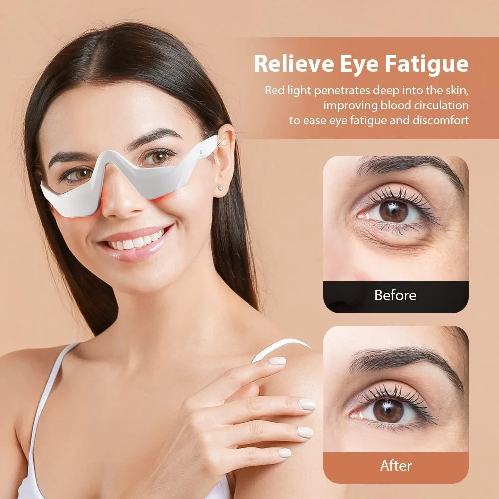 Plufo's 3D Eye Massager Glasses for Anti Wrinkle