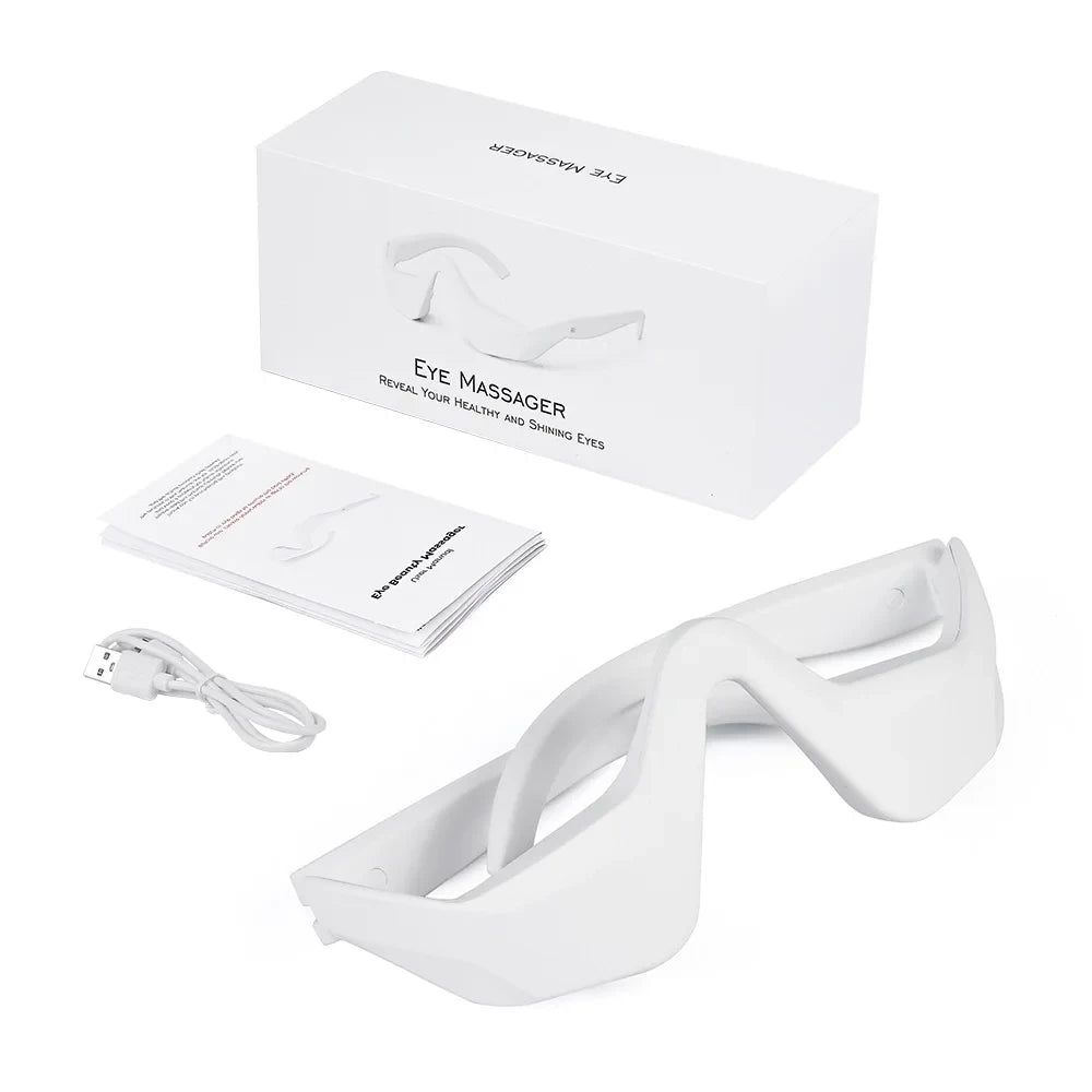 Plufo's 3D Eye Massager Glasses for Anti Wrinkle