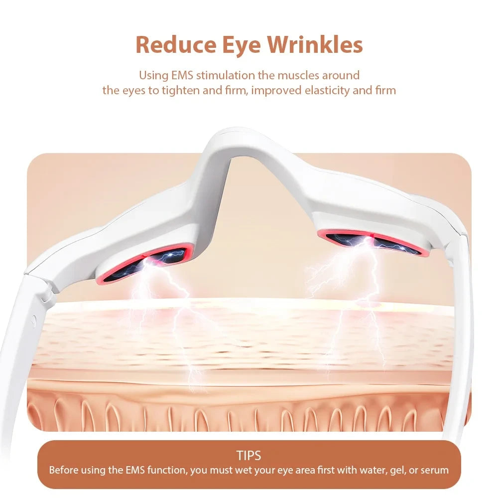 Plufo's 3D Eye Massager Glasses for Anti Wrinkle