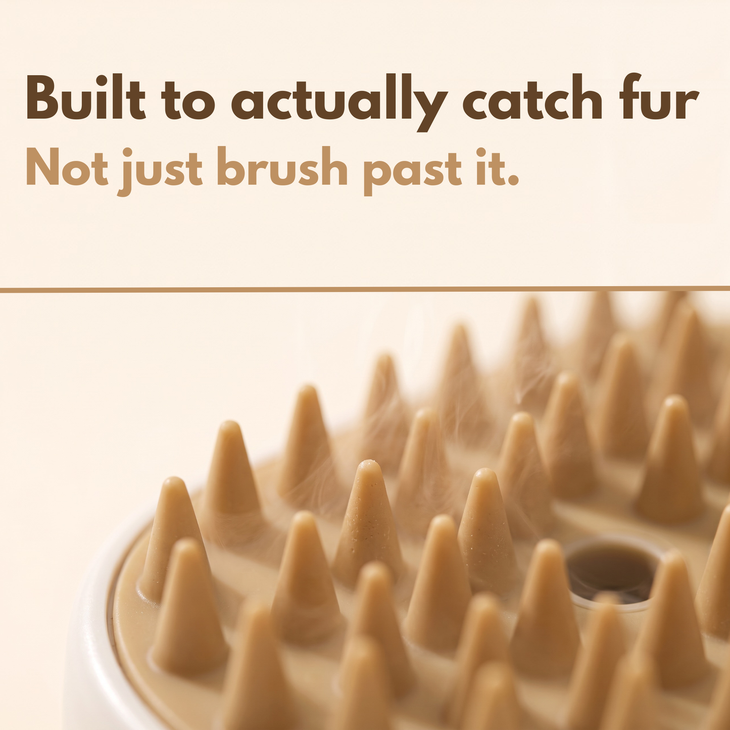 Plufo's 3-in-1 Steam Mist & Massage Brush for Cats & Dogs