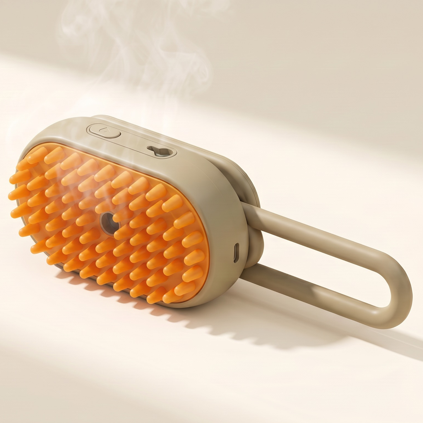 Plufo's 3-in-1 Steam Mist & Massage Brush for Cats & Dogs