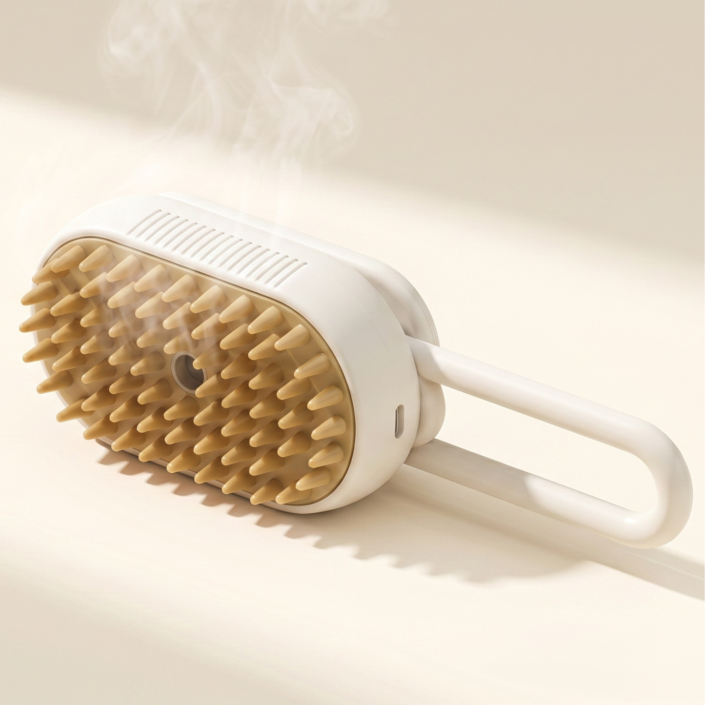 Plufo's 3-in-1 Steam Mist & Massage Brush for Cats & Dogs